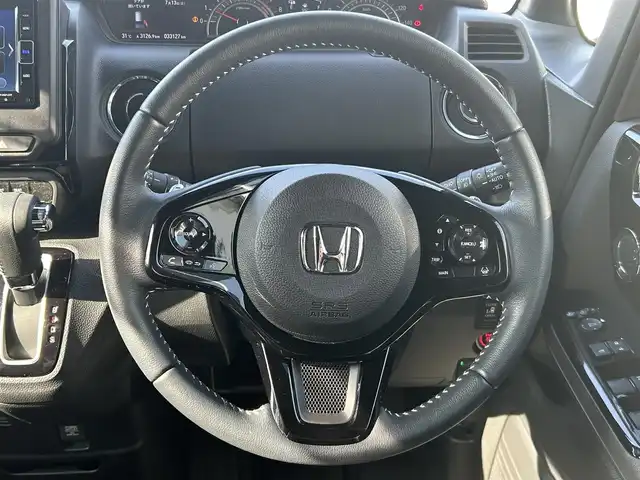 ホンダ Ｎ ＢＯＸ カスタム L ターボ 福島県 2021(令3)年 3.4万km プラチナホワイトパール 純正ナビゲーション/型番：VXM-224VFi/【CD/DVD/SD/USB/BT/TV】/バックカメラ/ドライブレコーダー/両側電動スライドドア/前席シートヒーター/ステアリングリモコン/パドルシフト/衝突軽減ブレーキ/レーンキープアシスト/アダプティブクルーズコントロール/アイドリングストップ/LEDオートライト/LEDフォグランプ/シートバックテーブル/リアドアシェード/純正フロアマット/ドアバイザー