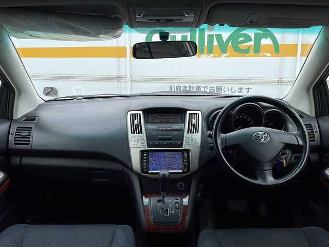 トヨタ ハリアー 240G Lパッケージ 愛知県 2003(平15)年 8.4万km シルバーM /ワンオーナー//純正DVDナビ//AM/FM/CD/MD//ETC//オートエアコン//１２V電源//D席パワーシート//HIDオートライト//Fフォグ//リモコンキー//本革巻きステアリング//電格ミラー//純正フロアマット//トノカバー//純正トランクフロアマット//保証書