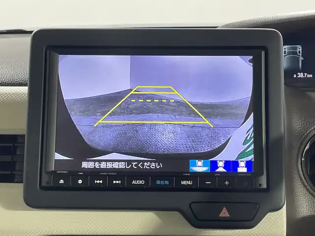 ホンダ Ｎ ＢＯＸ L 神奈川県 2023(令5)年 2.5万km クリスタルブラックパール 純正7型SDナビゲーション【VXM-205VFEi】/AM FM Bluetooth フルセグ SD CD DVD/バックカメラ/片側パワースライドドア/ホンダセンシング/衝突軽減ブレーキ/誤発進抑制機能/後方誤発進抑制機能/歩行者事故低減ステアリング/先行車発進お知らせ機能/渋滞追従機能付アダプティブクルーズコントロール/車線維持支援システム/標識認識機能/路外逸脱抑制機能/オートホールド/ECON/ETC/ステアリングリモコン/純正フロアマット/スマートキー/スペアキー/LEDヘッドライト/オートライト/オートマチックハイビーム/電動格納ミラー/ウィンカーミラー/ドアバイザー