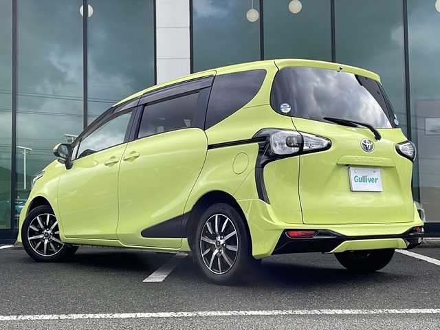 トヨタ シエンタ G 福岡県 2016(平28)年 10.4万km エアーイエロー 純正メモリナビ/（ＣＮ－ＲＳ０２ＷＤ）/バックカメラ/ＢＴ接続/フルセグTV/両側パワースライドドア/モデリスタエアロ/アイドリングストップ/純正15インチアルミホイール/純正ドアバイザー/2列目チップアップシート/スマートキー/プッシュスタート