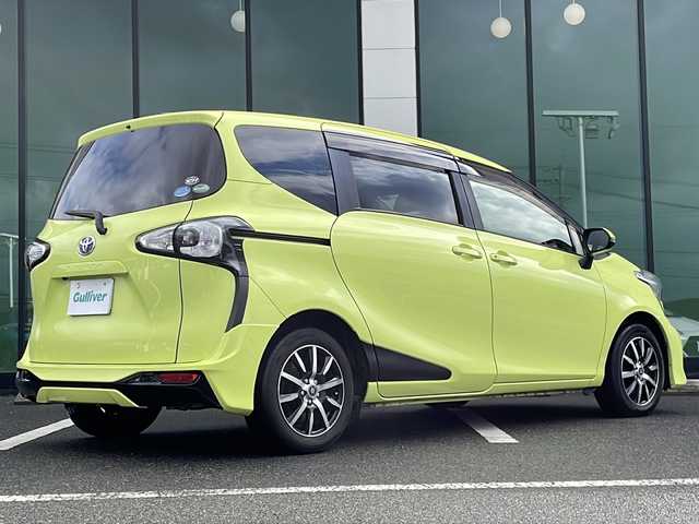 トヨタ シエンタ G 福岡県 2016(平28)年 10.4万km エアーイエロー 純正メモリナビ/（ＣＮ－ＲＳ０２ＷＤ）/バックカメラ/ＢＴ接続/フルセグTV/両側パワースライドドア/モデリスタエアロ/アイドリングストップ/純正15インチアルミホイール/純正ドアバイザー/2列目チップアップシート/スマートキー/プッシュスタート