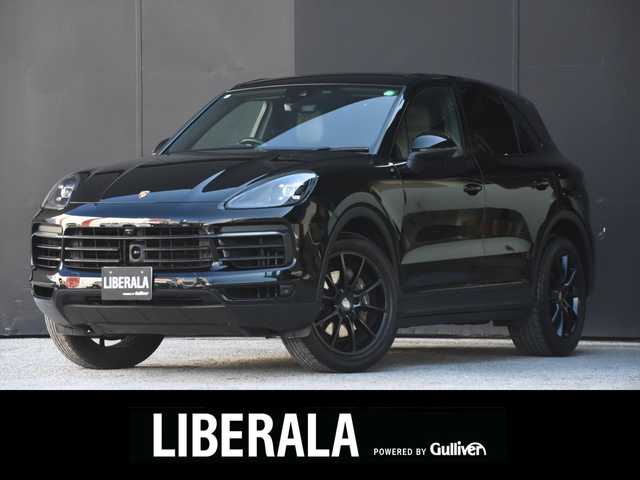 ポルシェ カイエン 和歌山県 2019(令1)年 3.9万km 黒 黒革 /ACC /ナビ /360度カメラ /CarPlay /BSM /サラウンドアシスト /ポルシェアクティブセーフ /オートテールゲート /パワーシート /シートヒーター /LEDライト /ETC/取扱説明書/保証書/スペアキー