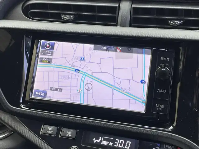 トヨタ アクア G G’s 岩手県 2015(平27)年 10.6万km ライムホワイトパールクリスタルシャイン 寒冷地仕様/専用エクステリア・インテリア/専用セッティングダンパー・ローダウンスプリング/専用アルカンターラ・合成皮革コンビスポーツシート/クルーズコントロール/横滑り防止装置/シートヒーター/オートエアコン/純正ナビ/フルセグTV/ステアリングスイッチ/バックカメラ/ETC/オートライト/LEDヘッドライト/LEDフォグライト/純正１７インチアルミホイール/純正フロアマット