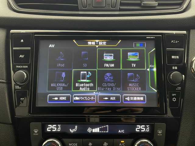 日産 エクストレイル 20Xi 秋田県 2018(平30)年 5.3万km チタニウムカーキ 4WD/純正ナビ　/フルセグTV/CD/DVD/Bluetooth/アラウンドビューカメラ　/プロパイロット　/パワーバックドア　/衝突軽減防止ブレーキ　/横滑り防止装置　/レーンキープアシスト/ダウンヒルアシストコントロール/前後クリアランスソナー/前方ドラレコ　/ビルトインＥＴＣ　/ＬＥＤヘッドライト　/オービスレーダー　/フォグランプ/スマートキー/純正フロアマット/純正アルミホイール