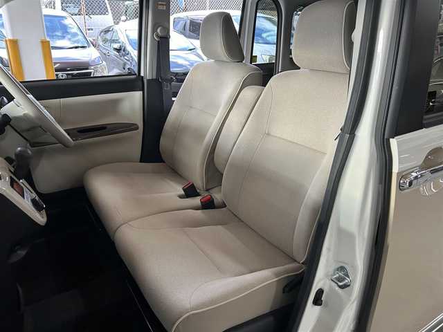 ダイハツ ムーヴ キャンバス G メイクアップ リミテッド　SAⅢ 愛知県 2020(令2)年 2.4万km パールホワイトⅢ/ナチュラルベージュマイカメタリック 2トーン エンジンスタートボタン/純正ナビ（フルセグTV/Bluetooth/DVD）/衝突軽減システム/横滑り防止装置/Wエアバック/車外カメラ（全方位・バック）/LEDライト/オートマチックハイビーム/社外フロアマット