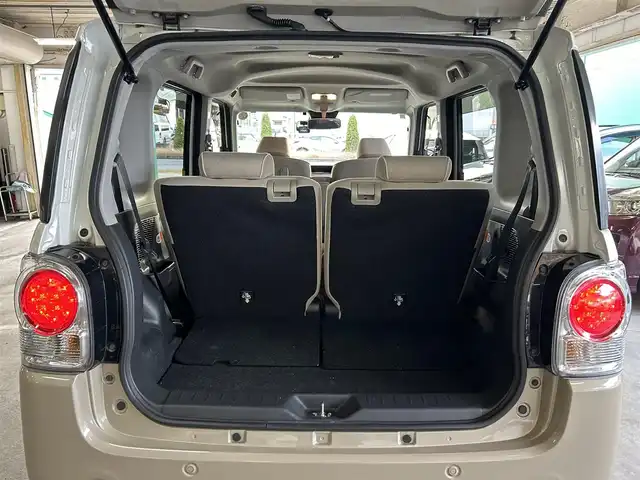 ダイハツ ムーヴ キャンバス G メイクアップ リミテッド　SAⅢ 愛知県 2020(令2)年 2.4万km パールホワイトⅢ/ナチュラルベージュマイカメタリック 2トーン エンジンスタートボタン/純正ナビ（フルセグTV/Bluetooth/DVD）/衝突軽減システム/横滑り防止装置/Wエアバック/車外カメラ（全方位・バック）/LEDライト/オートマチックハイビーム/社外フロアマット