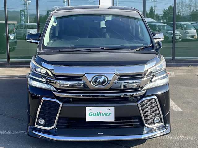 トヨタ ヴェルファイア Z Gエディション 道東・釧路十勝 2017(平29)年 7.2万km ブラック ・モデリスタフルエアロ/・4WD/・純正10インチナビ(AM/FM/CD/DVD/BT/AUX/USB/フルセグ)/・JBLサウンド/・両側パワースライドドア/・パワーシート(メモリー付き)/・ステアリングヒーター/・パーキングアシスト/・ドアバイザー/・ビルドインETC/・レザーシート/・アルパインドラレコ一体型デジタルインナーミラー/・コーナーセンサー/・LEDヘッドライト/・フォグライト/・シーケンシャルウィンカー/・パワーバックドア/・ABS/・横滑り防止/・レーンキープアシスト/・オートライト/・盗難防止/・衝突軽減ブレーキ/・カーテンエアバック/・社外20インチアルミホイール