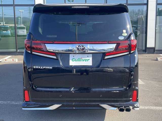 トヨタ ヴェルファイア Z Gエディション 道東・釧路十勝 2017(平29)年 7.2万km ブラック ・モデリスタフルエアロ/・4WD/・純正10インチナビ(AM/FM/CD/DVD/BT/AUX/USB/フルセグ)/・JBLサウンド/・両側パワースライドドア/・パワーシート(メモリー付き)/・ステアリングヒーター/・パーキングアシスト/・ドアバイザー/・ビルドインETC/・レザーシート/・アルパインドラレコ一体型デジタルインナーミラー/・コーナーセンサー/・LEDヘッドライト/・フォグライト/・シーケンシャルウィンカー/・パワーバックドア/・ABS/・横滑り防止/・レーンキープアシスト/・オートライト/・盗難防止/・衝突軽減ブレーキ/・カーテンエアバック/・社外20インチアルミホイール