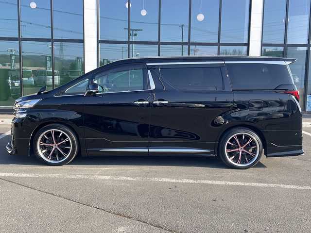 トヨタ ヴェルファイア Z Gエディション 道東・釧路十勝 2017(平29)年 7.2万km ブラック ・モデリスタフルエアロ/・4WD/・純正10インチナビ(AM/FM/CD/DVD/BT/AUX/USB/フルセグ)/・JBLサウンド/・両側パワースライドドア/・パワーシート(メモリー付き)/・ステアリングヒーター/・パーキングアシスト/・ドアバイザー/・ビルドインETC/・レザーシート/・アルパインドラレコ一体型デジタルインナーミラー/・コーナーセンサー/・LEDヘッドライト/・フォグライト/・シーケンシャルウィンカー/・パワーバックドア/・ABS/・横滑り防止/・レーンキープアシスト/・オートライト/・盗難防止/・衝突軽減ブレーキ/・カーテンエアバック/・社外20インチアルミホイール