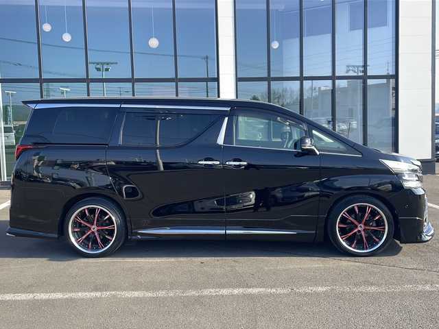 トヨタ ヴェルファイア Z Gエディション 道東・釧路十勝 2017(平29)年 7.2万km ブラック ・モデリスタフルエアロ/・4WD/・純正10インチナビ(AM/FM/CD/DVD/BT/AUX/USB/フルセグ)/・JBLサウンド/・両側パワースライドドア/・パワーシート(メモリー付き)/・ステアリングヒーター/・パーキングアシスト/・ドアバイザー/・ビルドインETC/・レザーシート/・アルパインドラレコ一体型デジタルインナーミラー/・コーナーセンサー/・LEDヘッドライト/・フォグライト/・シーケンシャルウィンカー/・パワーバックドア/・ABS/・横滑り防止/・レーンキープアシスト/・オートライト/・盗難防止/・衝突軽減ブレーキ/・カーテンエアバック/・社外20インチアルミホイール