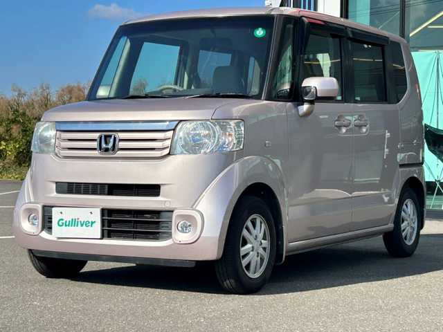 ホンダ Ｎ ＢＯＸ G Lパッケージ 鹿児島県 2012(平24)年 9.1万km ピンク