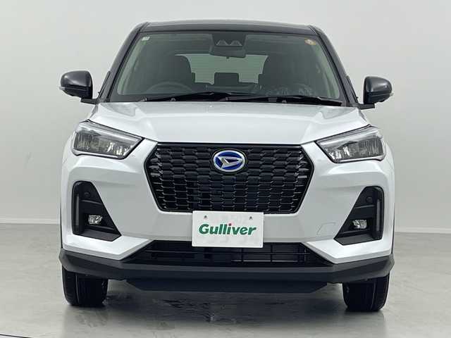 ダイハツ ロッキー プレミアム G HEV 福島県 2025(令7)年 0.1千km ブラックマイカメタリック/シャイニングホワイトパール /パノラマモニターパック9インチスマホ連携ディスプレイオーディオ(132000円)//登録済未使用車//全方位モニター//ＨＤＭＩ//フルセグＴＶ//ＬＥＤライト//シートヒーター//クリアランスソナー//オートハイビーム//電動パーキングブレーキ//レーンキープアシスト//オートハイビーム//取扱説明書//保証書//スペアキー