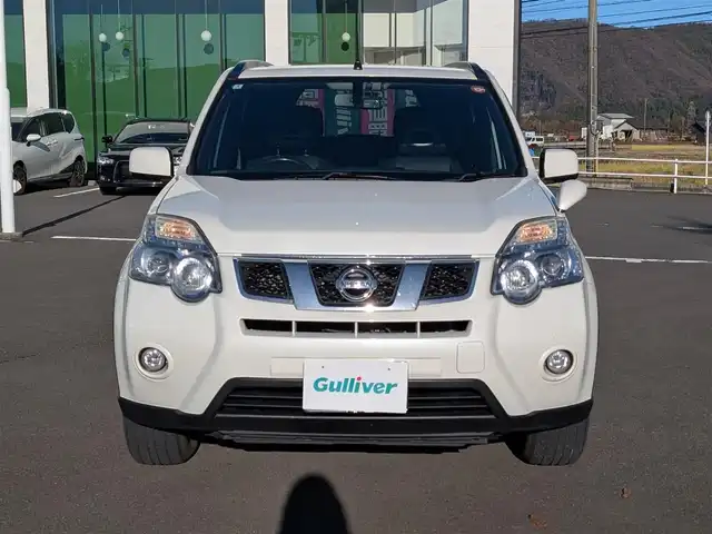 日産 エクストレイル 20X 福井県 2012(平24)年 13.7万km ブリリアントホワイトパール ４WD/純正メモリナビ/AM/FM/フルセグ/BT/CD/DVD/バックカメラ/横滑り防止装置/盗難防止装置/寒冷地仕様/前後ドライブレコーダー/ETC/全席シートヒーター/フロントシート防水加工/ダブルエアバッグ/純正フロアマット/純正17インチAW/キセノンヘッドライト/Fフォグ/スマートキー