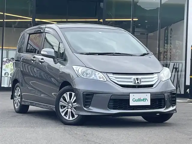 ホンダ フリードハイブリッド ハイブリッド ジャストセレクション 社外ナビフルセグ パワスラ Hid Etc 12年式 平成24年式 ポリッシュドメタルメタリック Id 中古車検索のガリバー