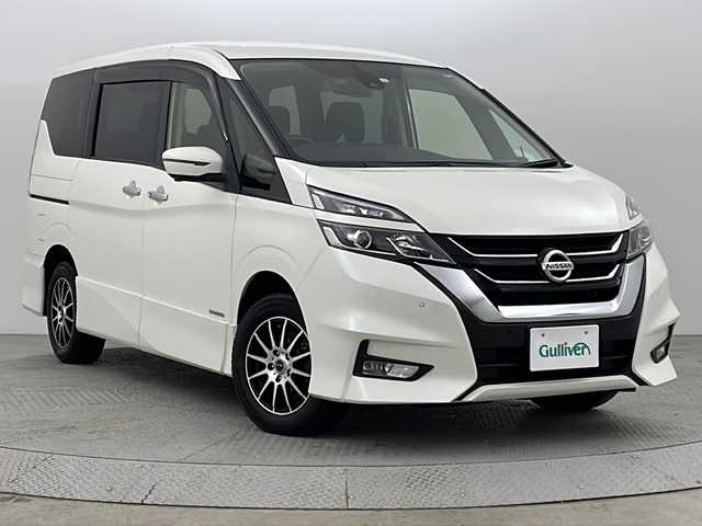 日産 セレナ ハイウェイスター 新潟県 2019(平31)年 5.8万km ブリリアントホワイトパール 4WD/プロパイロット/フリップダウンモニター/純正SDナビ/(AM/FM/CD/DVD/SD/フルセグ/Bluetooth)/全方位モニター/前方ドライブレコーダー/両側パワースライドドア/インテリジェンスクルーズコントロール/LEDオートライト/純正アルミホイール付夏タイヤ積込/エンジンスターター/ステアリングリモコン/スマートキー/ETC