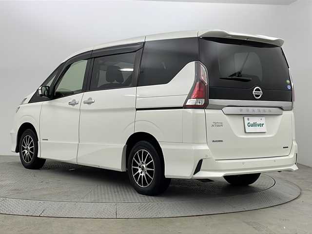 日産 セレナ ハイウェイスター 新潟県 2019(平31)年 5.8万km ブリリアントホワイトパール 4WD/プロパイロット/フリップダウンモニター/純正SDナビ/(AM/FM/CD/DVD/SD/フルセグ/Bluetooth)/全方位モニター/前方ドライブレコーダー/両側パワースライドドア/インテリジェンスクルーズコントロール/LEDオートライト/純正アルミホイール付夏タイヤ積込/エンジンスターター/ステアリングリモコン/スマートキー/ETC
