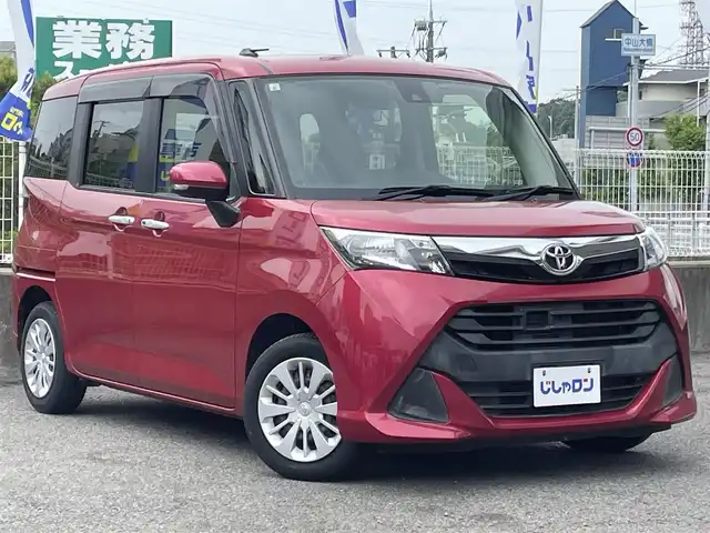 トヨタ タンク G S 兵庫県 2017(平29)年 8.3万km マゼンタベリーマイカM (株)IDOMが運営する【じしゃロン神戸名谷店】の自社ローン専用車両になりますこちらは現金またはオートローンご利用時の価格です。自社ローンご希望の方は別途その旨お申付け下さい/SDナビ　パナソニック/車外カメラ　後方/両側パワースライドドア/ETC車載器/クルーズコントロール/衝突回避支援ブレーキ機能/衝突警報機能/車線逸脱警報機能/誤発進抑制制御機能/先行車発信お知らせ機能/ステアリングスイッチ/マルチインフォメイションディスプレイ/オートエアコン/ステップランプ/スマートキー/SRSエアバック（運転席・助手席）
