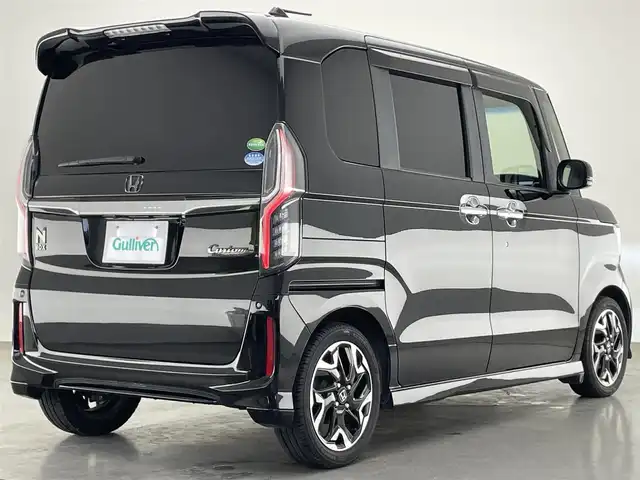 ホンダ Ｎ ＢＯＸ カスタム G L ターボ ホンダセンシング 愛知県 2019(令1)年 7.7万km クリスタルブラックパール 純正ナビ　フルセグＴＶ　バックカメラ　両側パワスラ　ハーフレザーシート　パドルシフト　ホンダセンシング　衝突軽減　追従クルコン　ＬＥＤオートライト　フォグランプ　リヤパーキングセンサー　ＥＴＣ　禁煙車