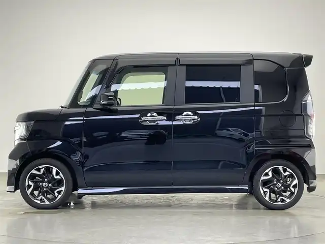 ホンダ Ｎ ＢＯＸ カスタム G L ターボ ホンダセンシング 愛知県 2019(令1)年 7.7万km クリスタルブラックパール 純正ナビ　フルセグＴＶ　バックカメラ　両側パワスラ　ハーフレザーシート　パドルシフト　ホンダセンシング　衝突軽減　追従クルコン　ＬＥＤオートライト　フォグランプ　リヤパーキングセンサー　ＥＴＣ　禁煙車