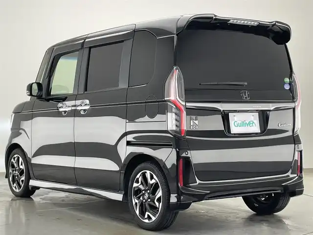ホンダ Ｎ ＢＯＸ カスタム G L ターボ ホンダセンシング 愛知県 2019(令1)年 7.7万km クリスタルブラックパール 純正ナビ　フルセグＴＶ　バックカメラ　両側パワスラ　ハーフレザーシート　パドルシフト　ホンダセンシング　衝突軽減　追従クルコン　ＬＥＤオートライト　フォグランプ　リヤパーキングセンサー　ＥＴＣ　禁煙車
