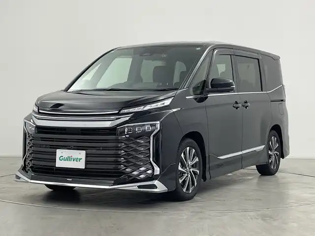 トヨタ ヴォクシー S－Z 群馬県 2024(令6)年 0.1万km アティチュードブラックマイカ 純正１０．５型ナビ 純正13.2型後席モニター 全周囲カメラ　快適利便　モデリスタエアロ　両側電動スライドドア　電動リアゲート　衝突被害軽減ブレーキ シートヒーター　前後ドラレコ　ＥＴＣ２．０　禁煙