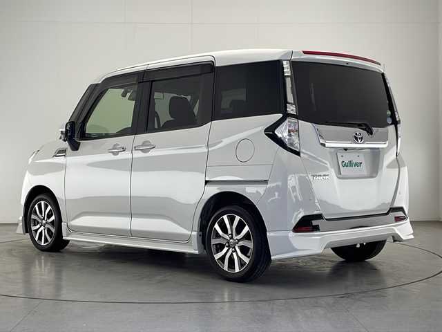 トヨタ タンク カスタムG－T 宮崎県 2018(平30)年 4.7万km パールホワイトⅢ TRDエアロ/純正メモリナビ/CD DVD BTオーディオ/フルセグテレビ/バックカメラ/両側パワースライドドア/衝突軽減ブレーキ/クルーズコントロール/純正ドライブレコーダー/オートLEDヘッドライト/LEDフォグライト/LEDデイライト/ビルトインETC2.0/オートリトラミラー/純正フロアマット