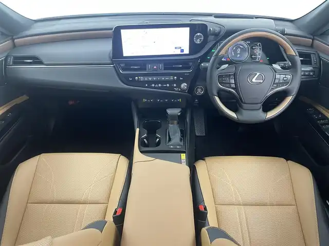 レクサス ＥＳ 300h バージョンL 埼玉県 2024(令6)年 1万km ソニッククォーツ マークレビンソン　サンルーフ　キャメルレザー　パノラミックビューモニター　１２．３インチナビ　ワイヤレス充電　三眼ＬＥＤヘッドライト　パワートランク　シートヒーター　ベンチレーション　ＨＵＤ　ＢＳＭ