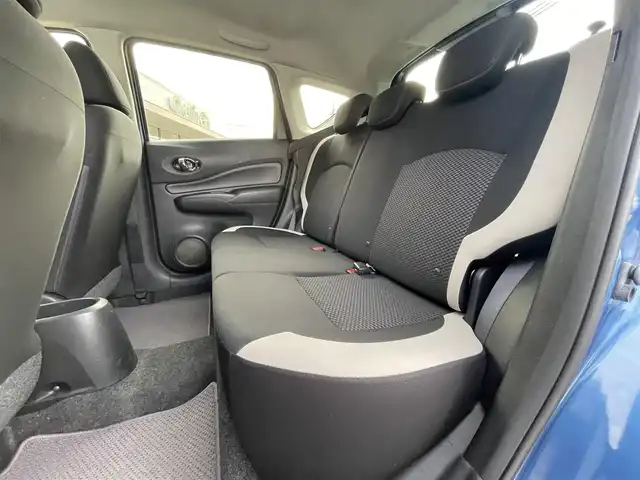 日産 ノート X FOUR 長野県 2018(平30)年 5.8万km シャイニングブルー 4WD/社外ナビ/・Bluetooth/CD/DVD/バックカメラ/社外ETC/社外フロアマット/社外14インチAW/LEDオートライト/スペアキー1本/スマートキー/電格ミラー/取り扱い説明書/保証書