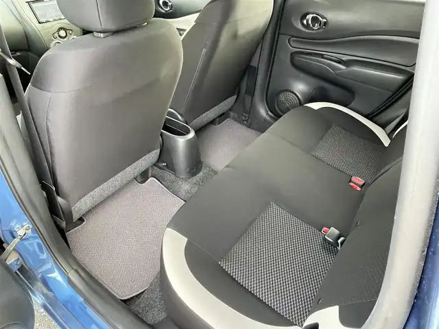 日産 ノート X FOUR 長野県 2018(平30)年 5.8万km シャイニングブルー 4WD/社外ナビ/・Bluetooth/CD/DVD/バックカメラ/社外ETC/社外フロアマット/社外14インチAW/LEDオートライト/スペアキー1本/スマートキー/電格ミラー/取り扱い説明書/保証書