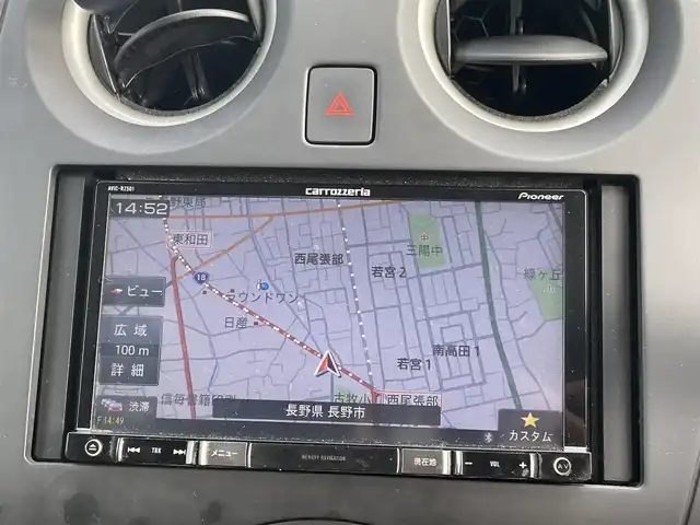 日産 ノート X FOUR 長野県 2018(平30)年 5.8万km シャイニングブルー 4WD/社外ナビ/・Bluetooth/CD/DVD/バックカメラ/社外ETC/社外フロアマット/社外14インチAW/LEDオートライト/スペアキー1本/スマートキー/電格ミラー/取り扱い説明書/保証書