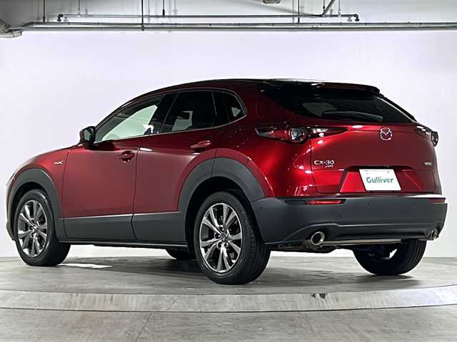 マツダ ＣＸ－３０ X Lパッケージ 広島県 2021(令3)年 6.8万km ソウルレッドクリスタルM 禁煙車/4WD/スーパーＵＶカットガラス（フロントドア）＋ＩＲカットガラス（フロントガラス／フロントドア）/ＣＤ／ＤＶＤプレーヤー＋地上デジタルＴＶチューナー（フルセグ）/３６０°セーフティパッケージ/・３６０°ビュー・モニター＋ドライバー・モニタリング/ボーズサウンドシステム（ＡＵＤＩＯＰＩＬＯＴ２＋Ｃｅｎｔｅｒｐｏｉｎｔ２）＋１２スピーカー/i-ACTIVSENSE/レーダークルーズコントロール/レーンキープアシストシステム/車線逸脱警報システム/AT誤発進抑制制御/BSM/コーナーセンサー/マツダコネクト（ナビSD無し）/・フルセグ/CD/DVD/Bluetooth/USB/HDMI/パドルシフト/革巻きステアリング/ステアリングスイッチ/パワーバックドア/パワーシート/シートメモリー/レザーシート/LEDヘッドライト/社外フロアマット/ETC/純正18インチアルミホイール