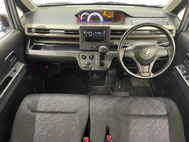 スズキ ワゴンＲ FA 宮城県 2021(令3)年 4.3万km ブルーイッシュブラックパール3 4WD/デュアルセンサーブレーキサポート/後退時ブレーキサポート/誤発進抑制機能/後方誤発進抑制機能/車線逸脱警報/カーオーディオ/・CD・AUX/アイドリングストップ/後方コーナーセンサー/ビルトインETC/ベンチシート/・シートヒーター（運転席）/オートライト/・オートハイビーム/純正フロアマット/ドアバイザー