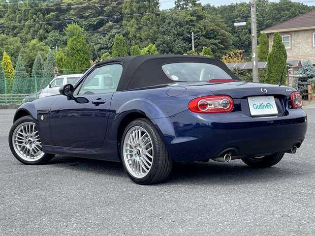 マツダ ロードスター RS 千葉県 2011(平23)年 4.5万km ストーミーブルーマイカ Rパッケージ/専用BBS17インチAW/専用レカロシート/BOSEサウンドシステム7スピーカー/シートヒーター/前後ドライブレコーダー/ステアリングスイッチ/保証書/取扱説明書/スペアキー