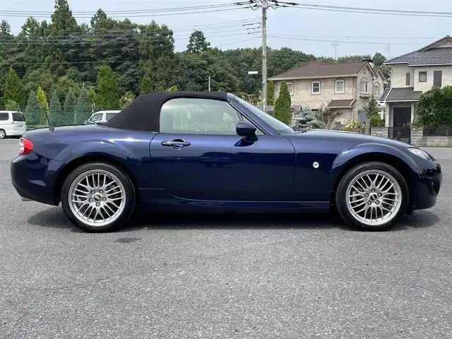 マツダ ロードスター RS 千葉県 2011(平23)年 4.5万km ストーミーブルーマイカ Rパッケージ/専用BBS17インチAW/専用レカロシート/BOSEサウンドシステム7スピーカー/シートヒーター/前後ドライブレコーダー/ステアリングスイッチ/保証書/取扱説明書/スペアキー