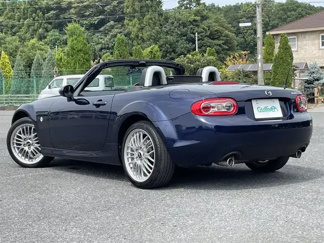 マツダ ロードスター RS 千葉県 2011(平23)年 4.5万km ストーミーブルーマイカ Rパッケージ/専用BBS17インチAW/専用レカロシート/BOSEサウンドシステム7スピーカー/シートヒーター/前後ドライブレコーダー/ステアリングスイッチ/保証書/取扱説明書/スペアキー