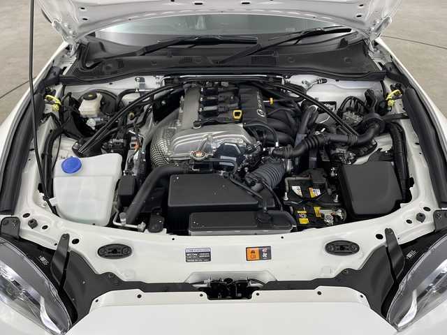 マツダ ロードスター ＲＦ RS 兵庫県 2022(令4)年 1.8万km スノーフレイクホワイトパールマイカ 純正マツダコネクトナビ/ＣＤ/DVD/フルセグ/BT/バックカメラ/ETC/６MT/BOSEサウンド/電動オープン/純正RECAROシート/ハーフレザー/シートヒーター/純正Brembo社製ブレーキシステム/純正BBS社製17インチアルミホイール/FUJITSUBO製マフラー/純正ビルシュタインダンパー/Rmagicローダウンスプリング/純正OPエアロ