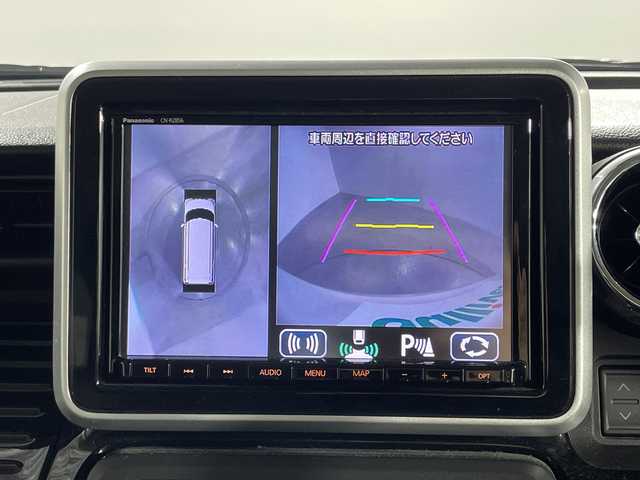スズキ スペーシア カスタム HYBRID XS ターボ 神奈川県 2020(令2)年 5万km ピュアホワイトP 純正8型SDナビ/(CD　DVD　Bluetooth　AM　FM)/デュアルブレーキサポート/レーンキープアシスト/クルーズコントロール/全方位カメラ/ヘッドアップディスプレイ/リアパーキングセンサー/アイドリングストップ/社外前後ドライブレコーダー/純正ビルトインETC/運転席シートヒーター/パドルシフト/後席サーキュレーター/純正15インチAW