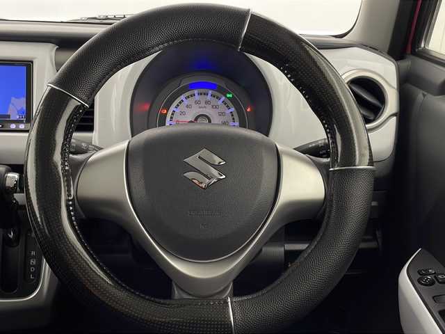 スズキ ハスラー X 宮崎県 2014(平26)年 5.8万km キャンディピンクメタリック/ホワイト2トーンルーフ レーダーブレーキサポート/社外7インチSDナビ/フルセグTV/CD/DVD/Bluetooth/バックカメラ/シートヒーター/HIDヘッドライト/アイドリングストップ/純正15インチAW/ETC/保証書/取扱説明書
