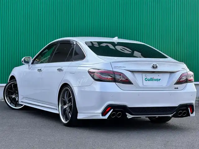 トヨタ クラウン ハイブリッド RS 宮城県 2021(令3)年 4.4万km プレシャスホワイトパール セーフティパッケージプラス/・カラーヘッドアップディスプレイ/・パーキングサポートブレーキ/リアカメラディテクション/・パノラミックビューモニター/＝＝＝/エイムゲインフロントスポイラー/エイムゲイン20インチAW/TRDリヤバンパースポイラー/BLITZ車高調（BLITZ DSC Plus）/セーフティセンス/・レーントレーシングアシスト/・レーダークルーズコントロール/・プリクラッシュセーフティ/・アダプティブハイビームシステム/・ロードサインアシスト/・先行車発進告知機能/・ドライバー異常時対応システム/ブラインドスポットモニター/リアクロストラフィックオートブレーキ/リアクロストラフィックアラート/純正12.3インチナビ/・CD/DVD/・Blu-ray/・Bluetooth/・フルセグTV/ビルトインETC2.0/ドライブレコーダー/GPSレーダー探知機（ZERO 706V）/ハーフレザーシート/シートヒーター/ステアリングヒーター/電動パーキングブレーキ/ブレーキホールド/3眼LEDヘッドランプ/シーケンシャルターンランプ/フロアマット
