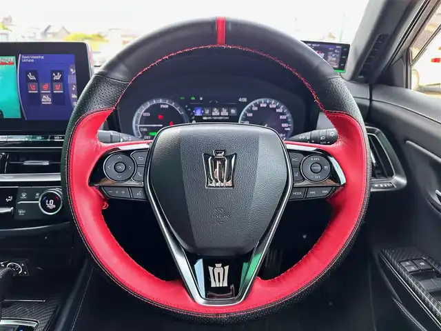 トヨタ クラウン ハイブリッド RS 宮城県 2021(令3)年 4.4万km プレシャスホワイトパール セーフティパッケージプラス/・カラーヘッドアップディスプレイ/・パーキングサポートブレーキ/リアカメラディテクション/・パノラミックビューモニター/＝＝＝/エイムゲインフロントスポイラー/エイムゲイン20インチAW/TRDリヤバンパースポイラー/BLITZ車高調（BLITZ DSC Plus）/セーフティセンス/・レーントレーシングアシスト/・レーダークルーズコントロール/・プリクラッシュセーフティ/・アダプティブハイビームシステム/・ロードサインアシスト/・先行車発進告知機能/・ドライバー異常時対応システム/ブラインドスポットモニター/リアクロストラフィックオートブレーキ/リアクロストラフィックアラート/純正12.3インチナビ/・CD/DVD/・Blu-ray/・Bluetooth/・フルセグTV/ビルトインETC2.0/ドライブレコーダー/GPSレーダー探知機（ZERO 706V）/ハーフレザーシート/シートヒーター/ステアリングヒーター/電動パーキングブレーキ/ブレーキホールド/3眼LEDヘッドランプ/シーケンシャルターンランプ/フロアマット