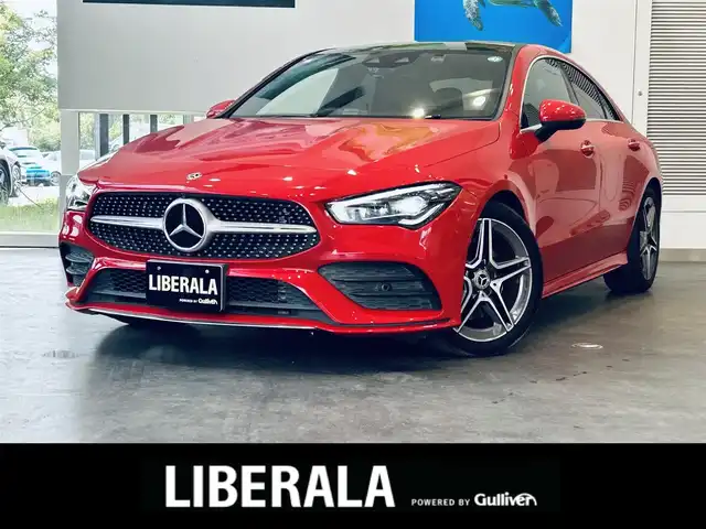 メルセデス・ベンツ ＣＬＡ２００ｄ AMGライン 大阪府 2019(令1)年 2.3万km ジュピターレッド レーダーセーフティP/サンルーフ/HUD/赤黒革/メモリ付きパワーシート/シートヒーター/純正ナビ/TV/360度カメラ/ACC/ブラインドスポット/純正18インチAW/LEDヘッドライト/アンビエントライト/クリアランスソナー/ワイヤレス充電