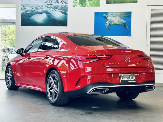 メルセデス・ベンツ ＣＬＡ２００ｄ AMGライン 大阪府 2019(令1)年 2.3万km ジュピターレッド レーダーセーフティP/サンルーフ/HUD/赤黒革/メモリ付きパワーシート/シートヒーター/純正ナビ/TV/360度カメラ/ACC/ブラインドスポット/純正18インチAW/LEDヘッドライト/アンビエントライト/クリアランスソナー/ワイヤレス充電