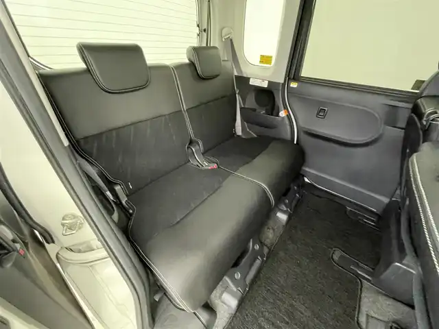 ダイハツ タント カスタム X トップED SA Ⅲ 群馬県 2018(平30)年 8.3万km パールホワイトⅢ 禁煙車　社外ナビ　フルセグ　Ｂｌｕｅｔｏｏｔｈ　全方位カメラ　両側パワスラ　衝突軽減システム　シートヒーター　オートマチックハイビーム　アイドリングストップ　横滑り防止装置　ドラレコ　コーナセンサー