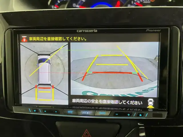 ダイハツ タント カスタム X トップED SA Ⅲ 群馬県 2018(平30)年 8.3万km パールホワイトⅢ 禁煙車　社外ナビ　フルセグ　Ｂｌｕｅｔｏｏｔｈ　全方位カメラ　両側パワスラ　衝突軽減システム　シートヒーター　オートマチックハイビーム　アイドリングストップ　横滑り防止装置　ドラレコ　コーナセンサー