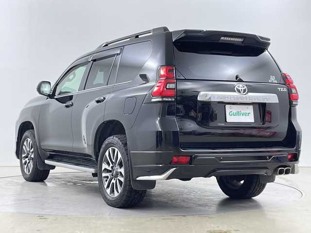 トヨタ ランドクルーザー プラド TZ－G 道央・札幌 2022(令4)年 3.6万km アティチュードブラックマイカ ・4WD /寒冷地仕様/ディーゼル/・トヨタセーフティセンス/・プリクラッシュセーフティ/・レーダークルーズコントロール/・ブラインドスポットモニター/・純正ナビ  フルセグTV/BT/USB/・サンルーフ / モデリスタエアロ/・パノラミックビュー/バックカメラ /・レザーシート/パワーシート/シートヒーター/・サードシート電動格納式/・社外ドラレコ前後/純正エンジンスターター/・LEDライト/オートマチックハイビーム/・スタッドレスタイヤAW積込/・ETC2.0ビルトイン
