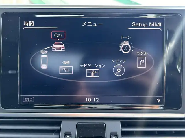 アウディ Ａ６ 2．8 FSI クワトロ 福島県 2013(平25)年 8.8万km グレイシアホワイトメタリック 4WD/純正ナビ（CD、SD、TV、DVD、BT、AM、FM）/クルーズコントロール/黒革シート/前席パワーシート (D席メモリ付)/全席シートヒーター/プッシュスタート/パーキングエイド/オートブレーキホールド/BOSEスピーカー/バックカメラ/アイドリングストップ/横滑り防止/LEDヘッドライト/オートライト/ウィンカーミラー/革巻ステアリング/ステアリングスイッチ/フロアマット/ETC/車外ドラレコ（ユピテル）