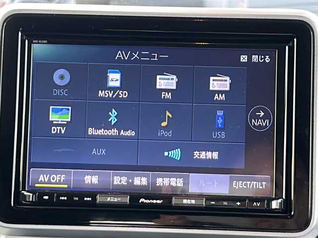 スズキ スペーシア HYBRID X 青森県 2019(平31)年 2.1万km ブルーイッシュブラックパール3 ・4WD/・純正ナビ/・バックカメラ/・Bluetooth/・フルセグTV/・衝突軽減ブレーキ/・レーンキープアシスト/・両側パワースライドドア/・前後コーナーセンサー/・ドライブレコーダー/・ETC/・プッシュスタート/・スマートキー/・シートヒーター/・純正14AW/・スペアキー
