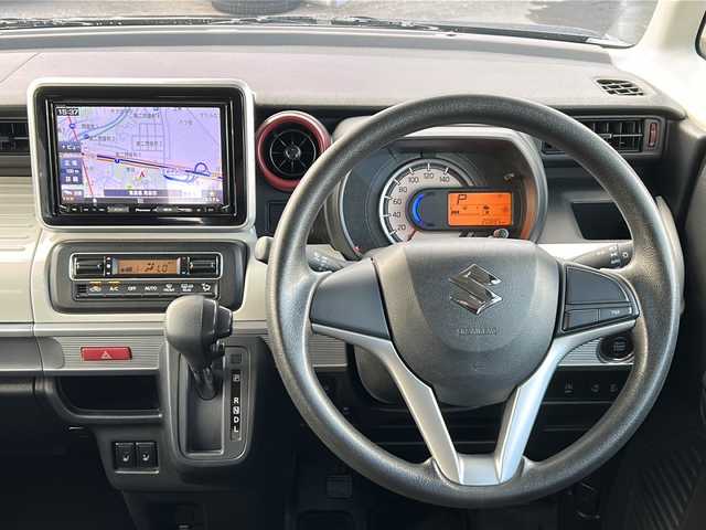 スズキ スペーシア HYBRID X 青森県 2019(平31)年 2.1万km ブルーイッシュブラックパール3 ・4WD/・純正ナビ/・バックカメラ/・Bluetooth/・フルセグTV/・衝突軽減ブレーキ/・レーンキープアシスト/・両側パワースライドドア/・前後コーナーセンサー/・ドライブレコーダー/・ETC/・プッシュスタート/・スマートキー/・シートヒーター/・純正14AW/・スペアキー