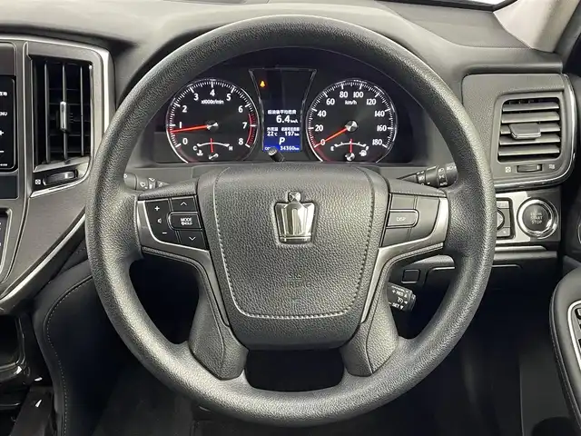 トヨタ クラウン アスリート アスリート 大分県 2014(平26)年 3.5万km プレシャスブラックパール 社外ナビ/Bluetooth/CD/フルセグ/純正アルミホイル18インチ/純正フロアマット/オートライト/ステアリングスイッチ/フォグランプ/スマートキー/プッシュスタート/カーテンエアバック/ドライブレコーダー/取扱説明書