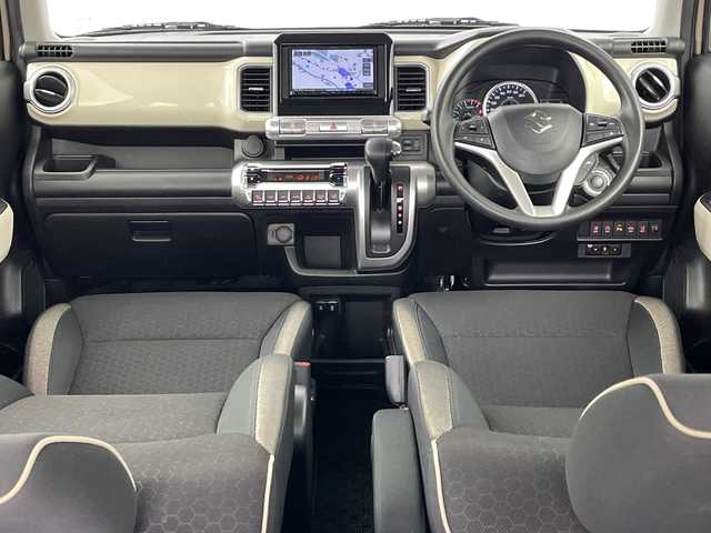 スズキ クロスビー HYBRID MV 道央・札幌 2024(令6)年 5.1万km キャラバンアイボリーパールメタリック/ホワイト 2トーンルーフ ・4WD/・社外ナビ&CD&DVD&BT/・バックカメラ/・デュアルカメラブレーキサポート/・クルーズコントロール/・コーナーセンサー/・横滑り防止装置/・アイドリングストップ/・前席シートヒーター/・パドルシフト/・純正フロアマット/・ビルトインETC/・LEDヘッドライト/・オートライト/・スマートキー